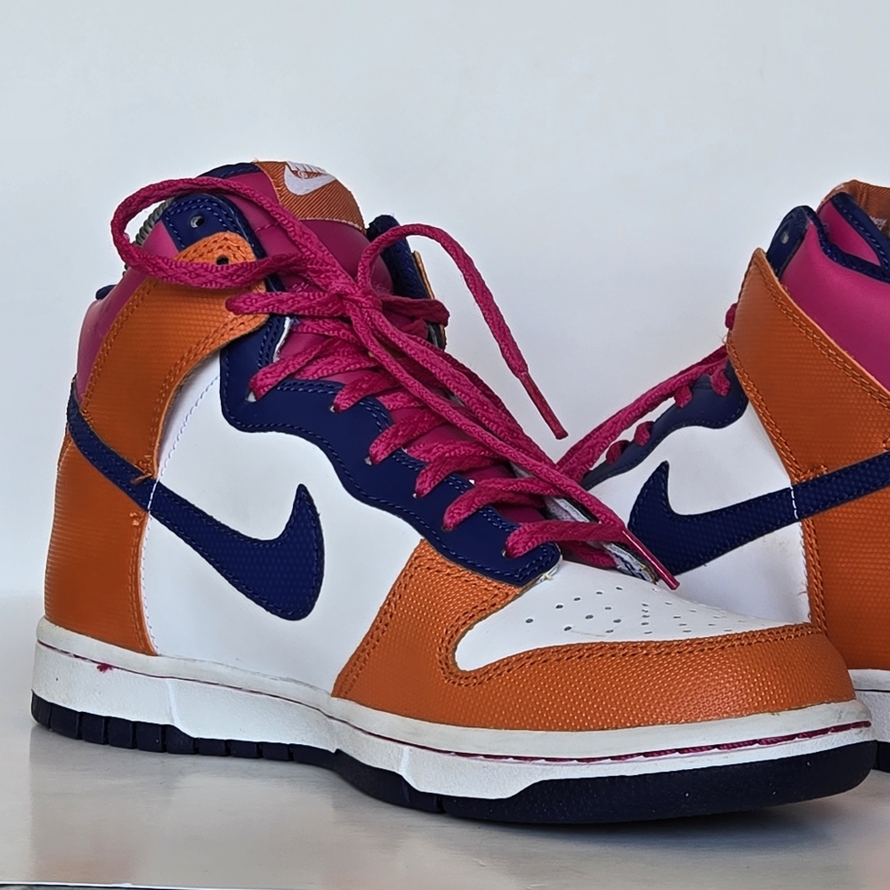 Nike Girl dunk Athletic sneakers size 7 - Picture 5 of 8